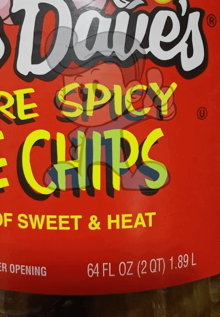 Famouse Dave&#39;s Signature Spicy Pickle Chips 1.89L Groceries