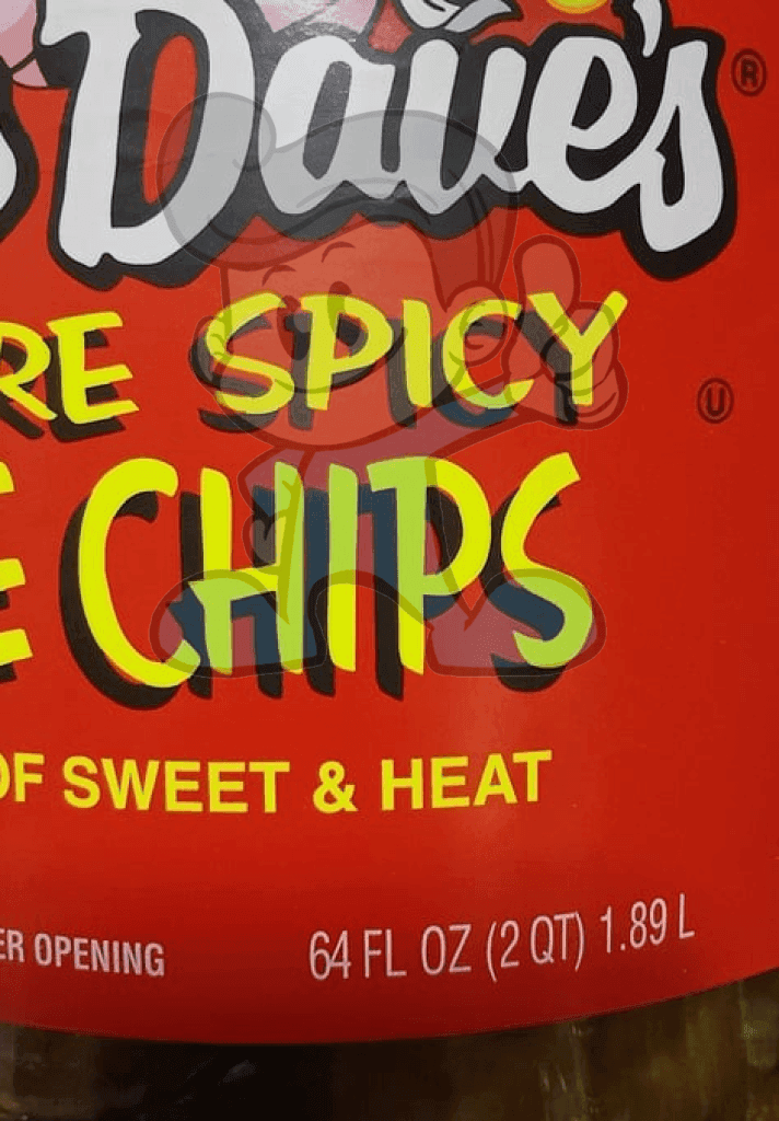 Famouse Daves Signature Spicy Pickle Chips 1.89L Groceries