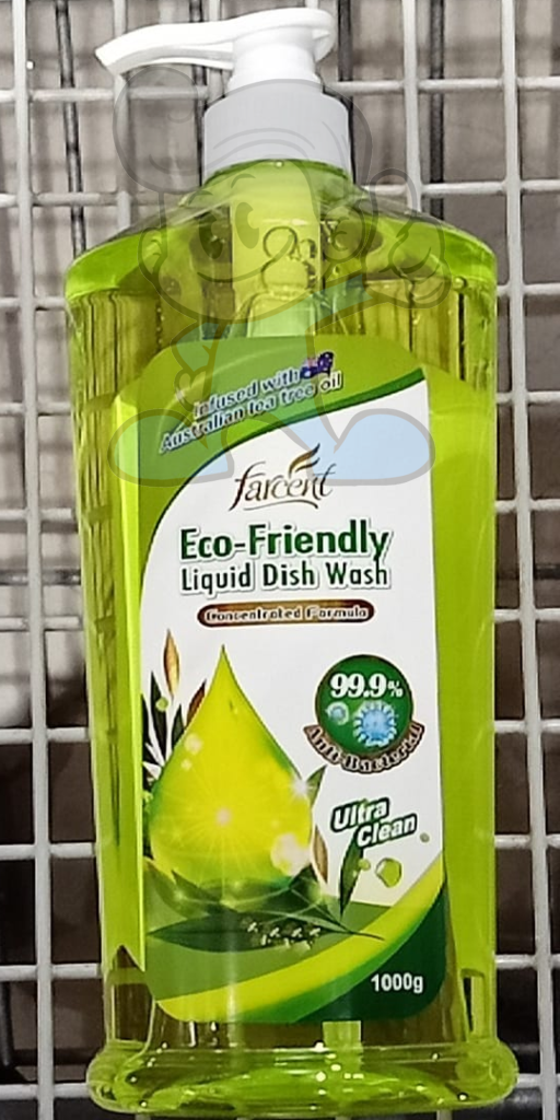 Farcent Eco-Friendly Liquid Dish Wash (2 X 1000G) Household Supplies