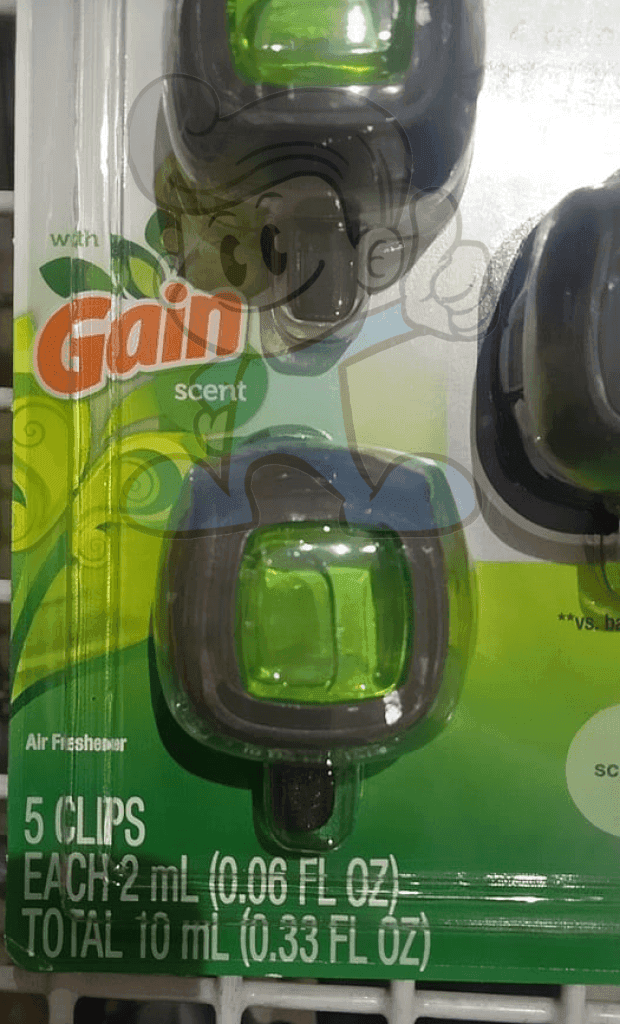 Febreze Gain Scent Car Vent Clips 5 Pack 10Ml Motors