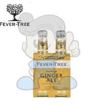 Fever Tree Premium Ginger Ale (4 X 200Ml) Groceries