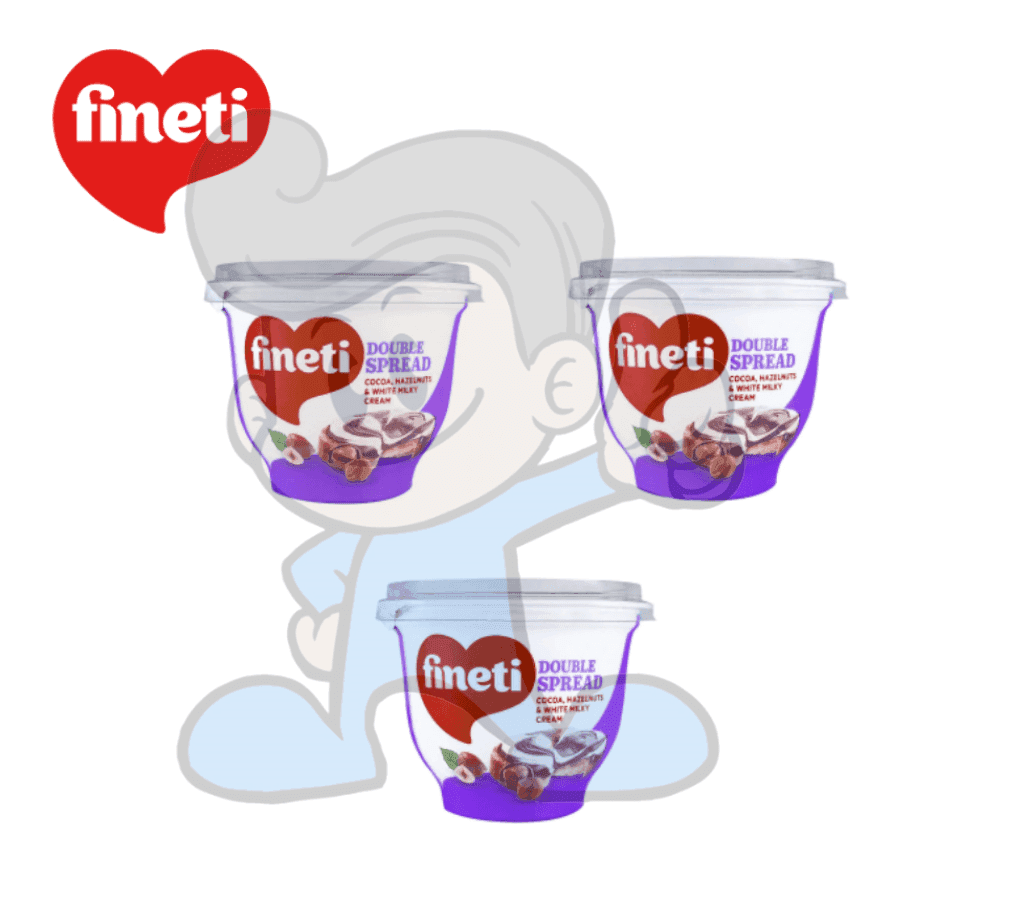 Fineti Hazelnut Double Spread (3 X 200G) Groceries