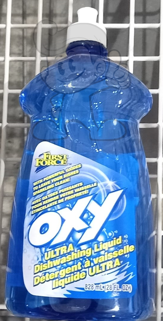 First Force Oxy Ultra Dishwashing Liquid (2 X 828 Ml) Household Supplies