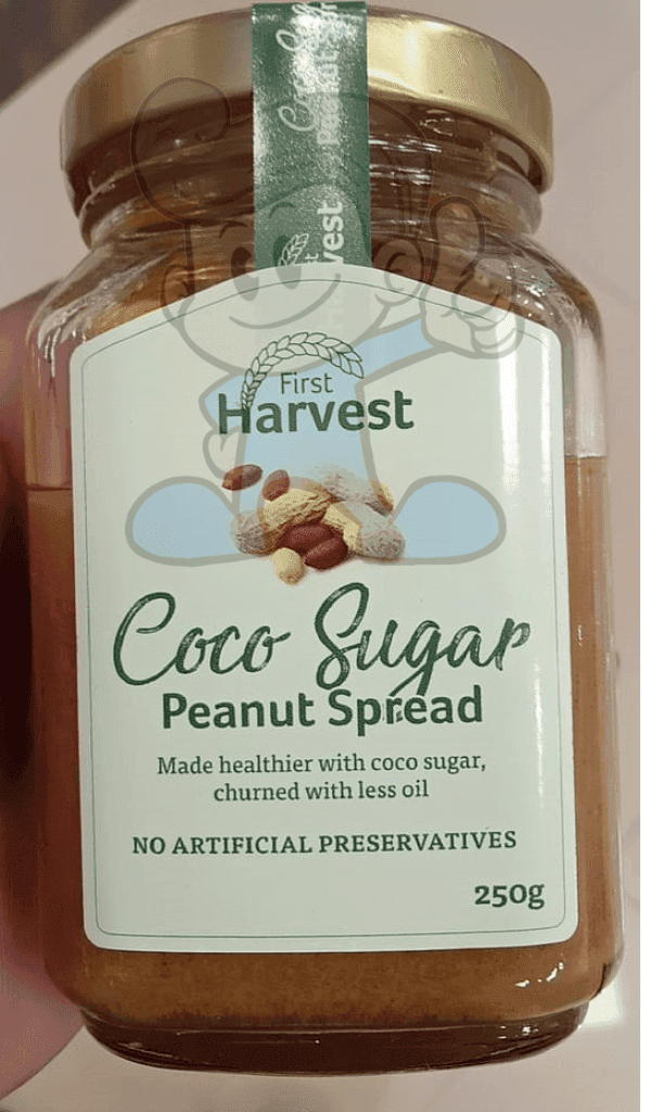 First Harvest Coco Sugar Peanut Spread (2 X 250 G) Groceries