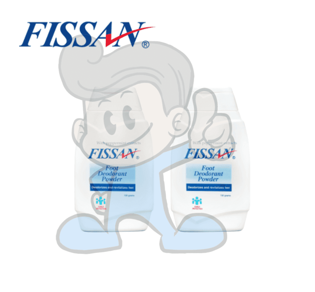 Fissan Foot Deodorant Powder (2 X 100G) Beauty