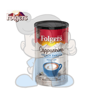 Folgers Cappuccino French Vanilla 453G Groceries