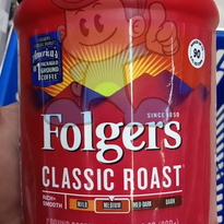 Folgers Classic Roast Medium Ground Coffee 320G Groceries