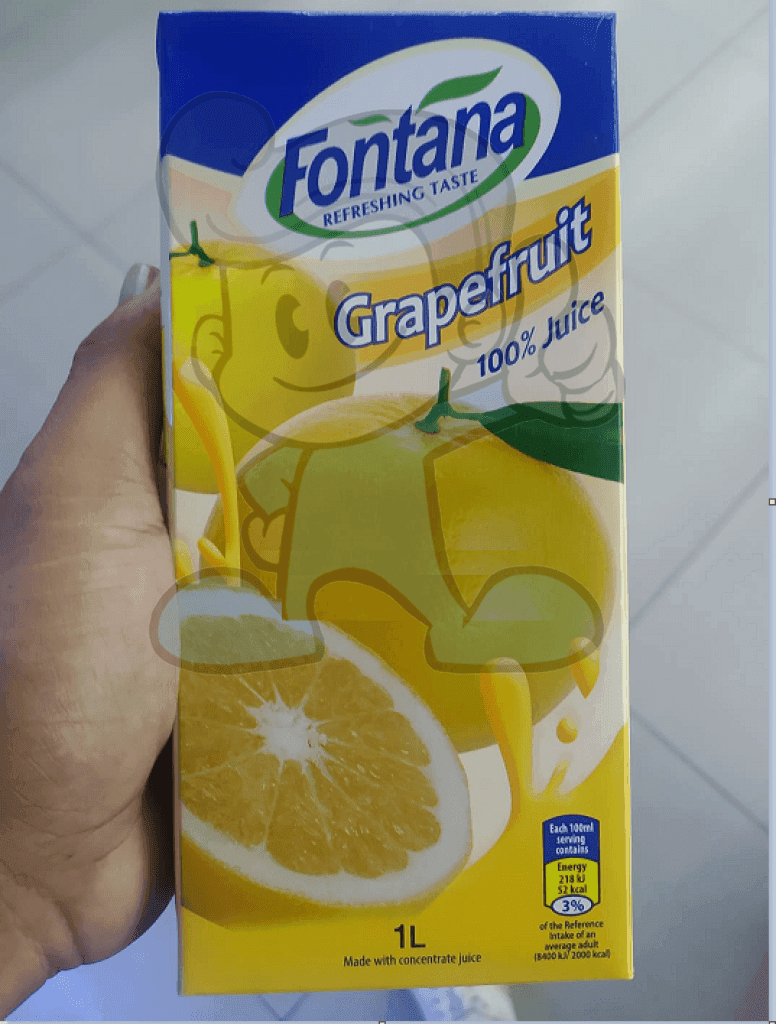 Fontana Grapefruit 100% Juice (2 X 1L) Groceries