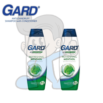 Gard Anti-Dandruff Refreshing Menthol Shampoo (2 X 180Ml) Beauty