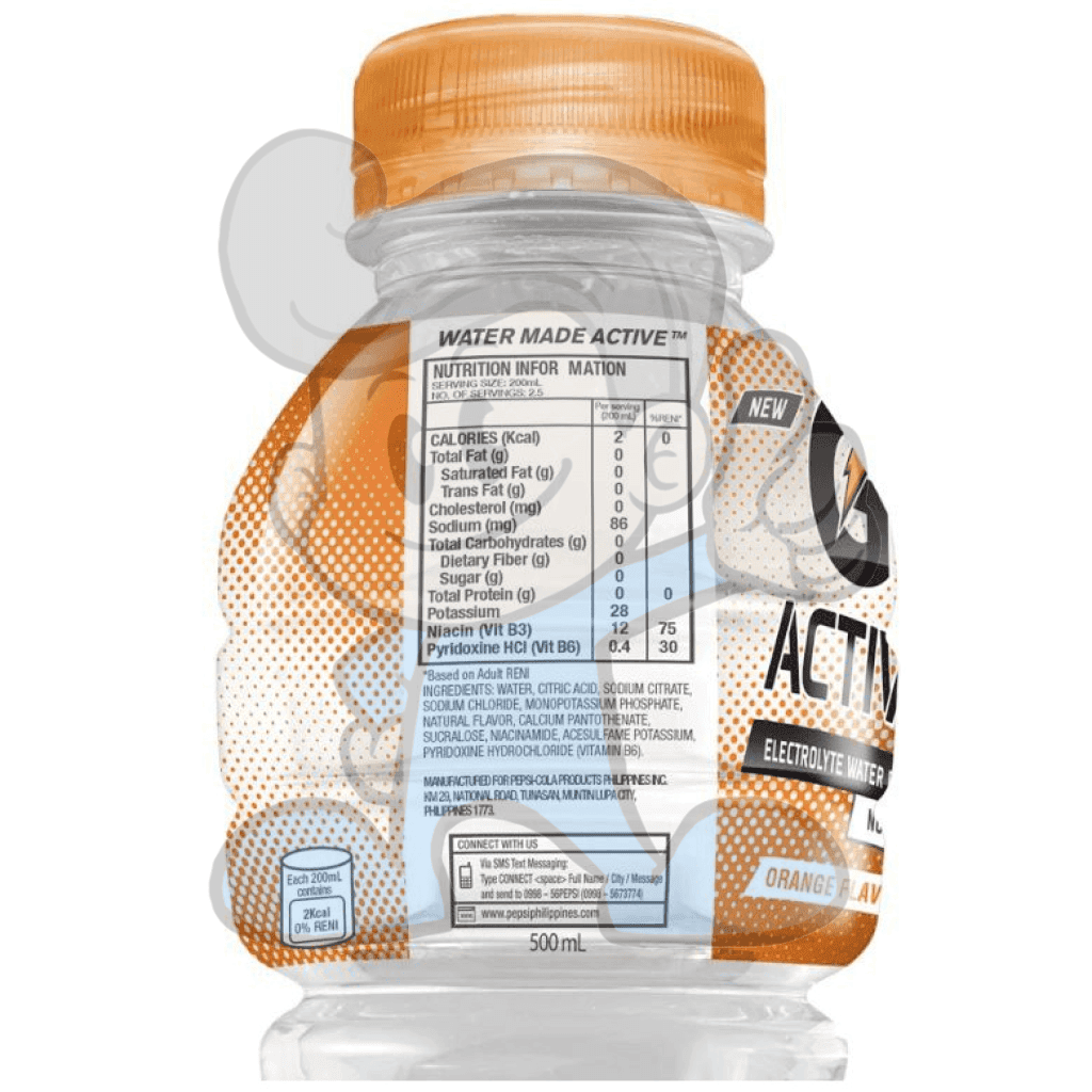 Gatorade Active Orange Drink (10 X 500Ml) Groceries