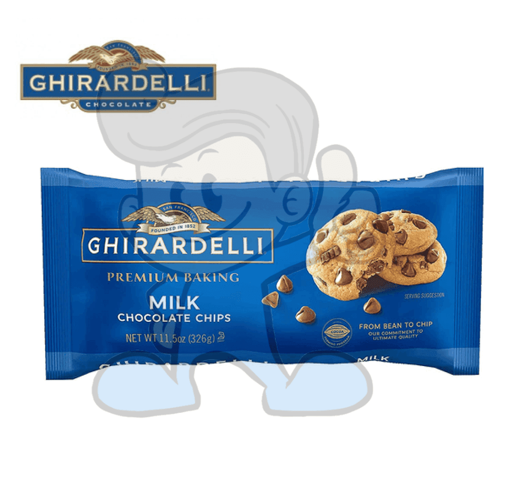 Ghirardelli Milk Chocolate Baking Chips 11.5 Oz. Groceries