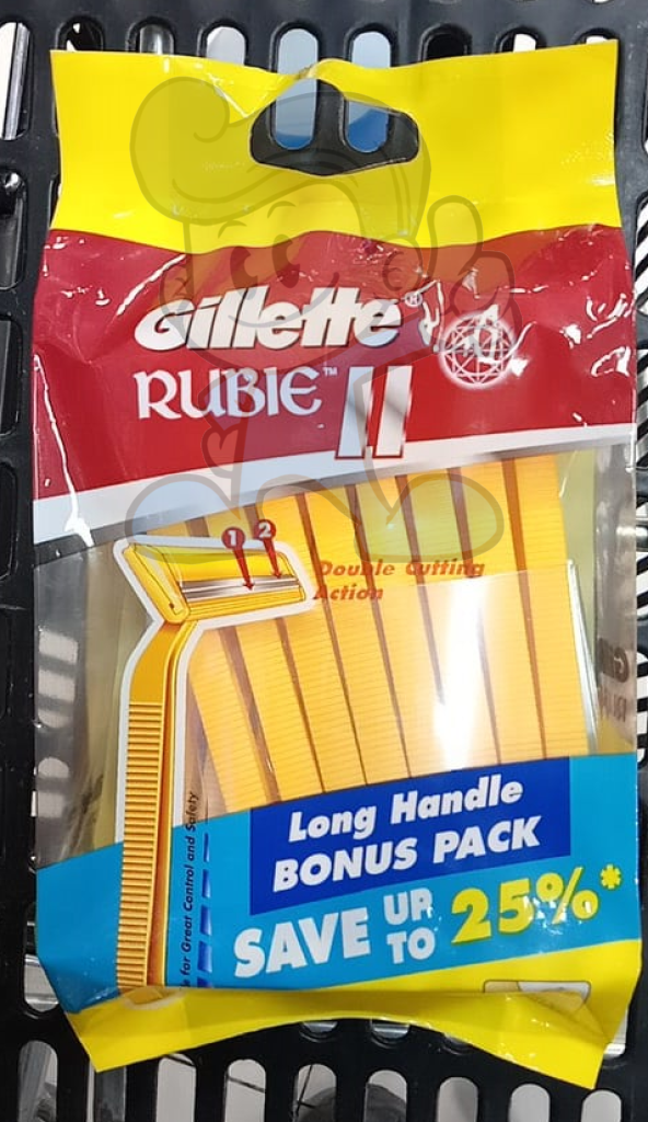 Gillette Rubie Ii Razor 16S Beauty