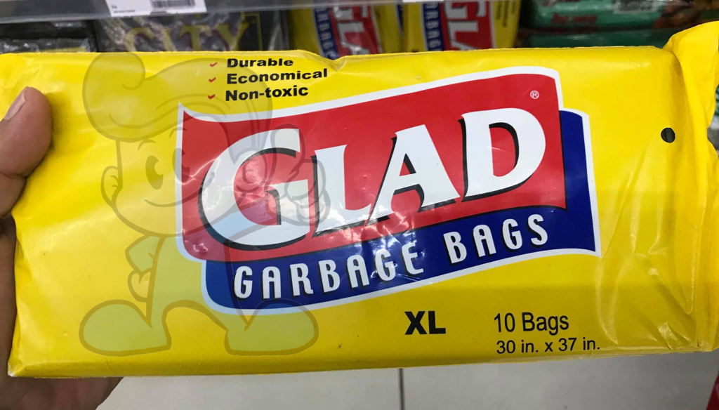 Glad Garbage Bags Xl (2 X 10S) Laundry & Cleaning Equipment