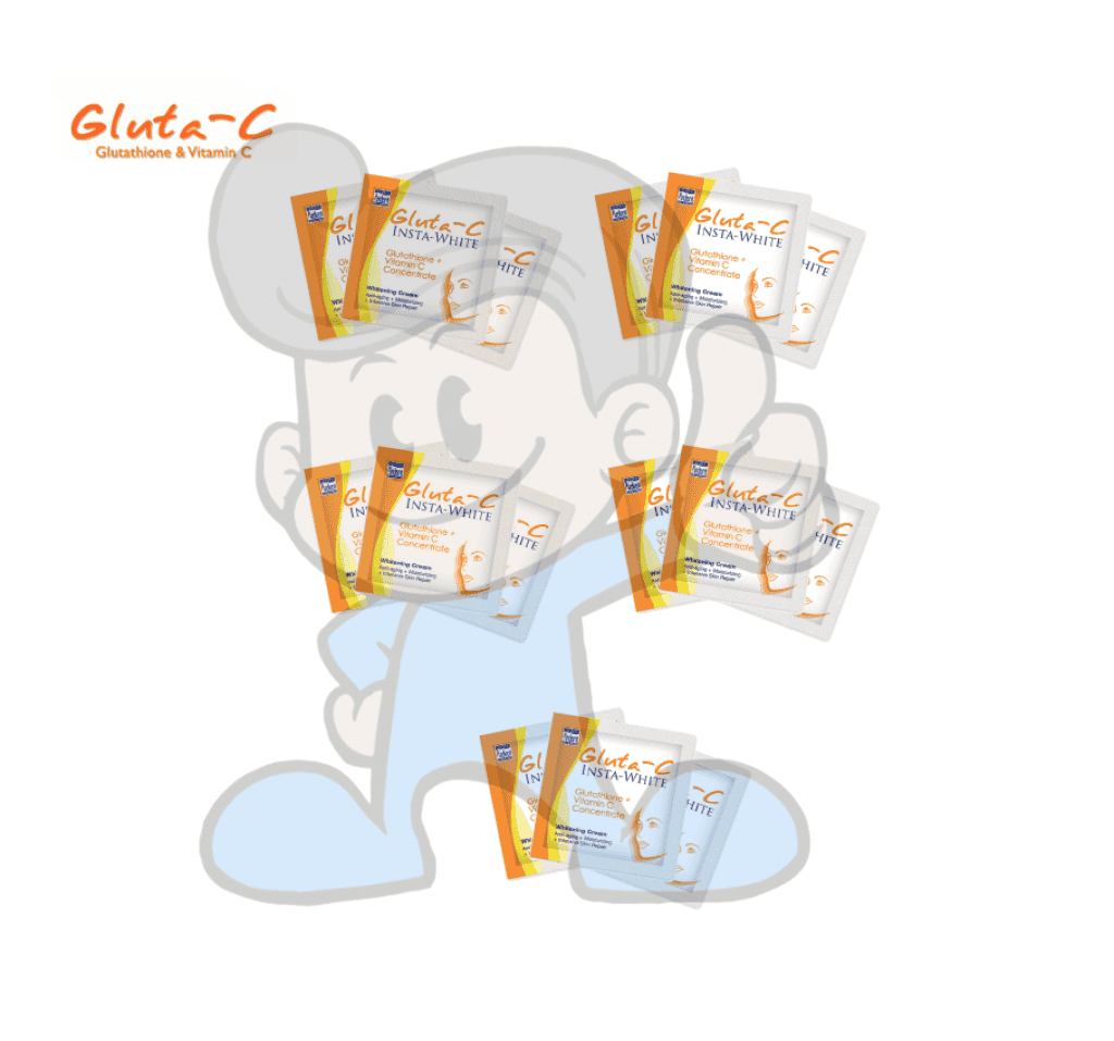 Gluta-C Insta-White Whitening Cream (5 X 3S) Beauty