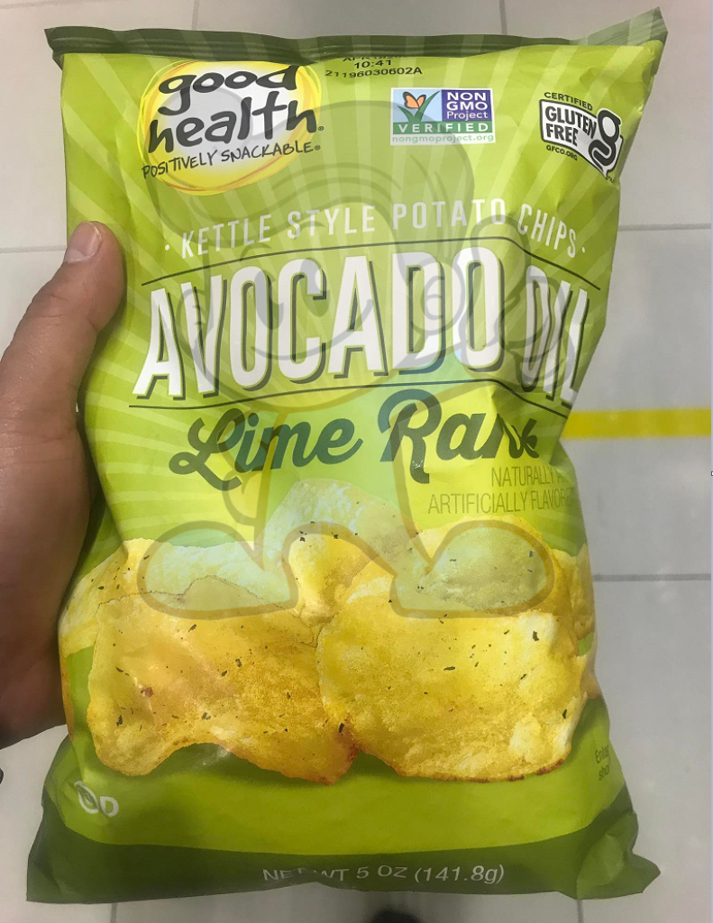 Good Health Avocado Oil Lime Ranch Potato Chips (2 X 5Oz) Groceries