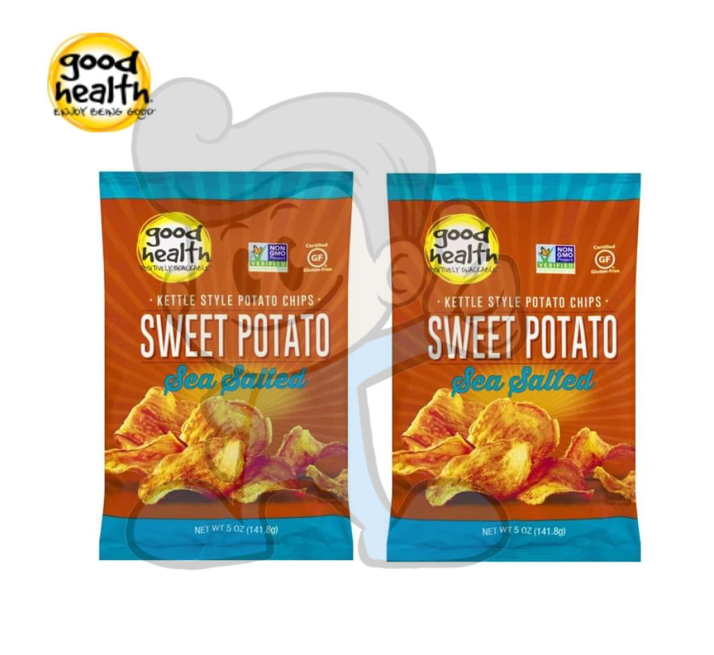 Good Health Kettle Chips Sweet Potato Sea Salt (2 X 5Oz) Groceries