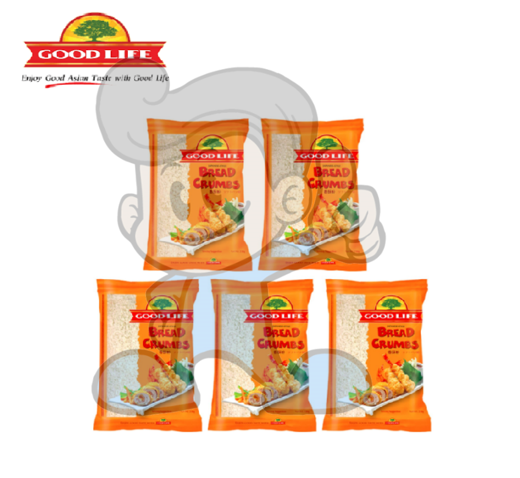 Good Life Bread Crumbs (5 X 230 G) Groceries