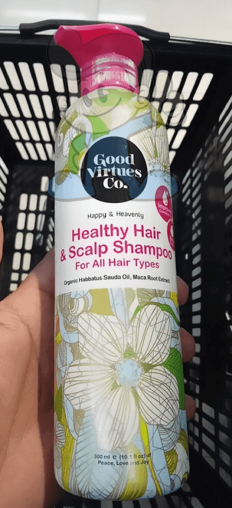 Good Virtues Co. Happy & Heavenly Healthy Hair And Scalp Shampoo 300 Ml Beauty