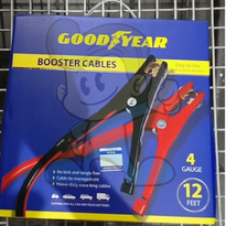 Goodyear Booster Cables 4 Gauge 12 Feet Motors