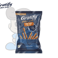 Gratify Pretzels Gluten Free Sea Salt Sticks 300G Groceries