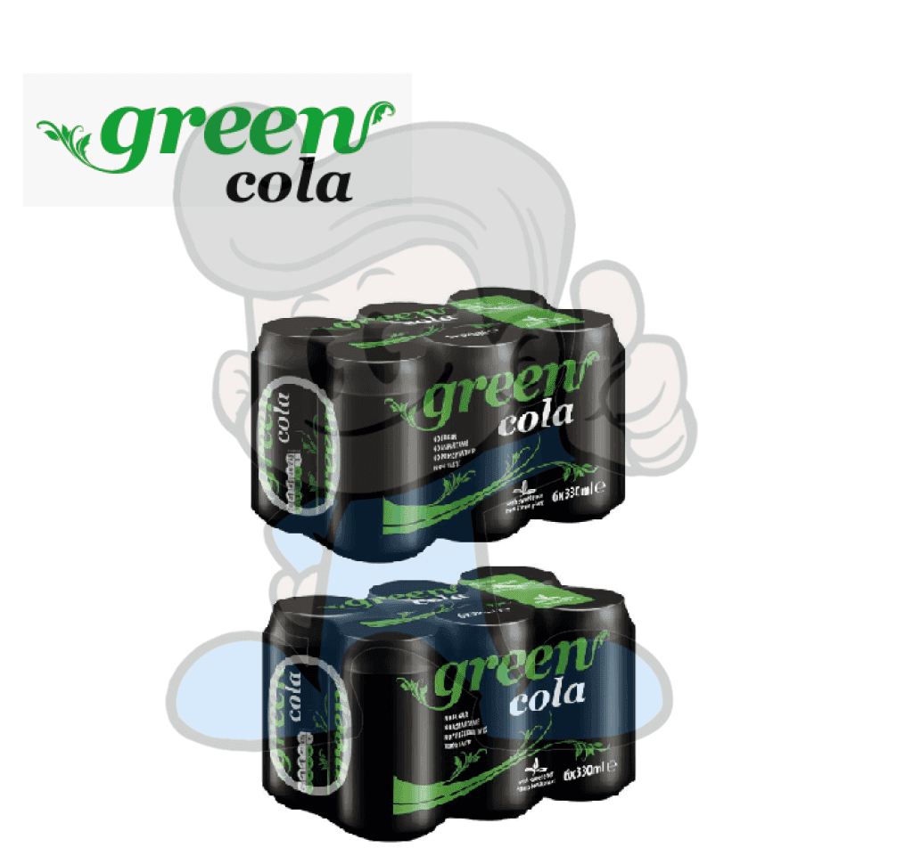 Green Cola Original (6 X 330Ml) Set Of 2 Groceries