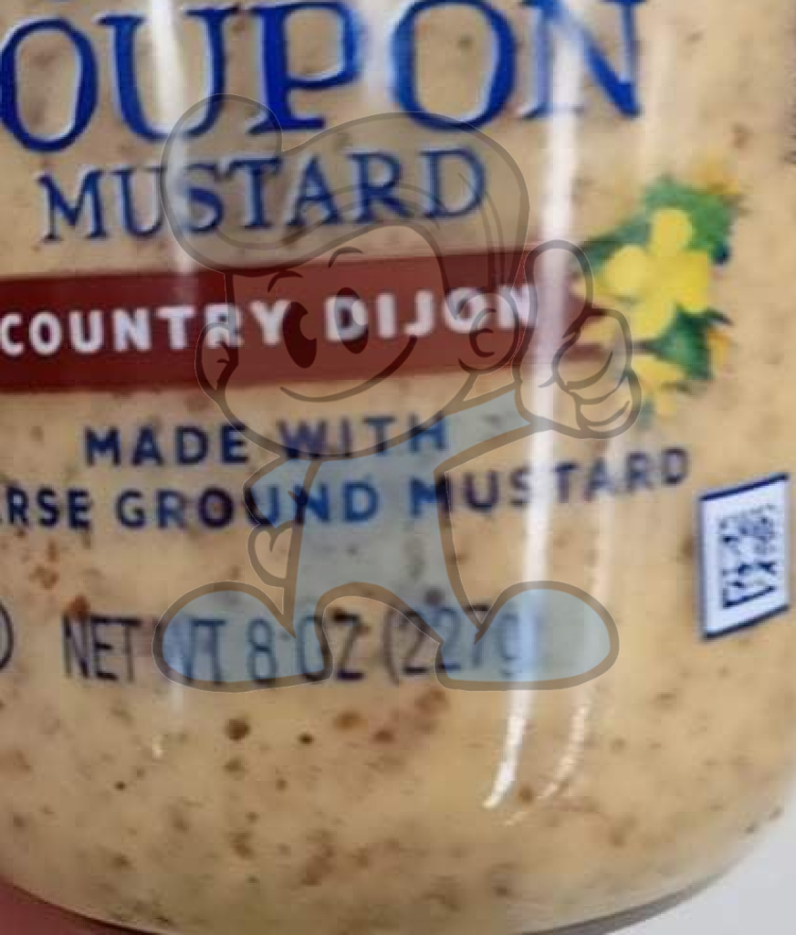 Grey Poupon Mustard Country Dijon (2 X 8 Oz) Groceries