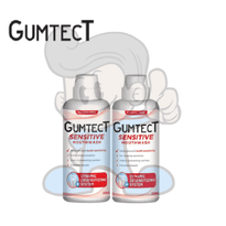 Gumtect Sensitive Mouthwash (2 X 250Ml) Beauty