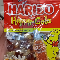 Haribo Happy Cola Gummy Candy (3 X 80 G) Groceries