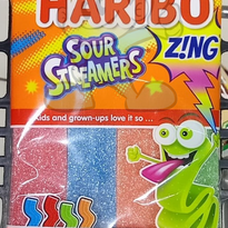 Haribo Sour Streamers Gummy Candy (2 X 102 G) Groceries