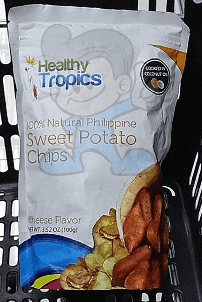 Healthy Tropics Sweet Potato Chips (3 X 100G) Groceries