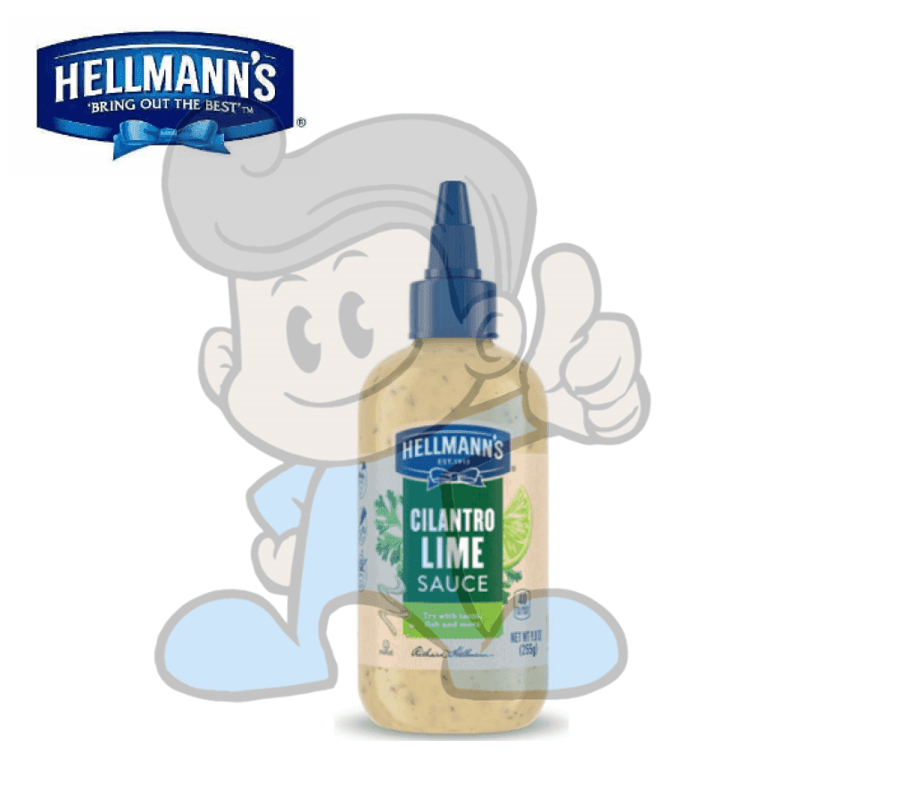 Hellmanns Cilantro Lime Sauce 255G Groceries