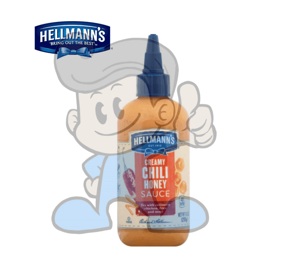 Hellmanns Creamy Chili Honey Sauce 9Oz Groceries