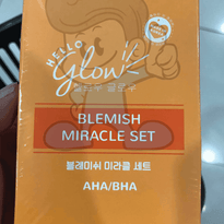 Hello Glow Blemish Miracle Set Aha/bha Beauty