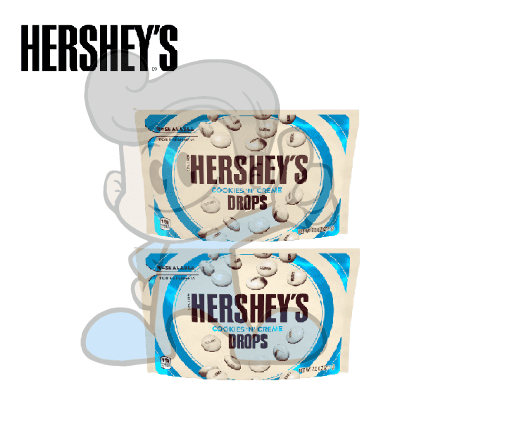 Hershey&#39;s Cookies N Creme Drops (2 X 215 G) Groceries