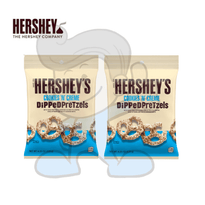 Hersheys Dipped Pretzels Cookies N Creme Snack (2 X 120G) Groceries