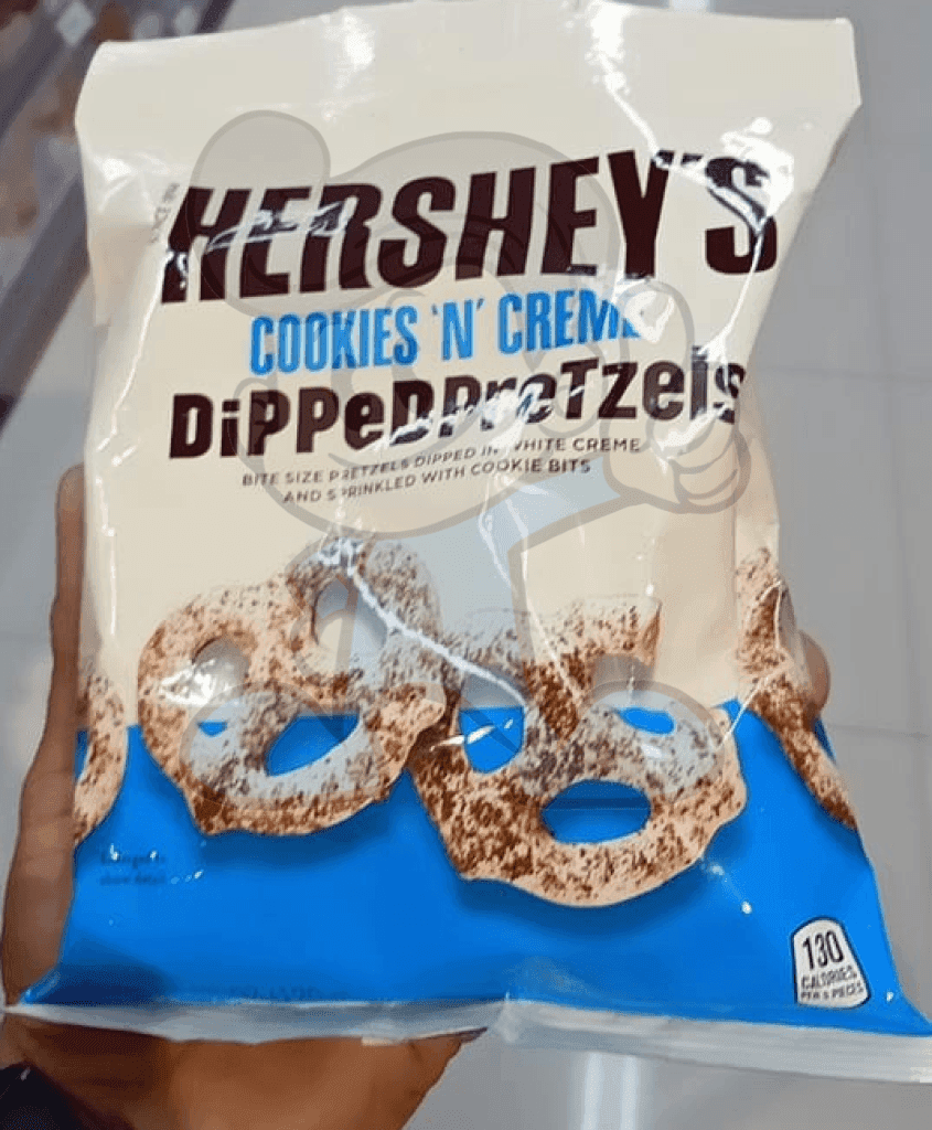 Hersheys Dipped Pretzels Cookies N Creme Snack (2 X 120G) Groceries