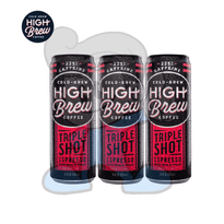 High Brew Triple Shot Espresso (3 X 11Oz.) Groceries