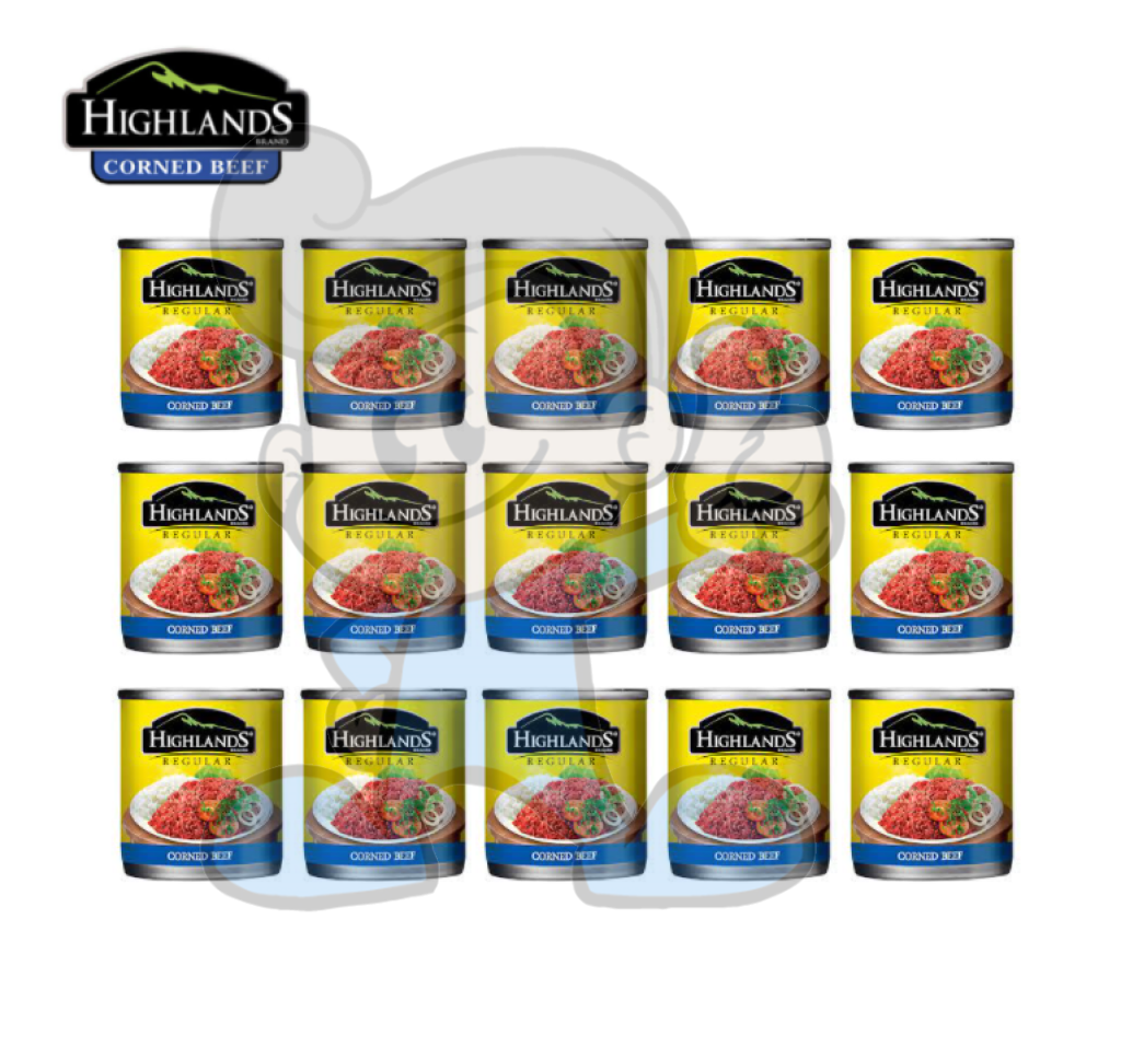 Highlands Corned Beef Regular (15 X 100G) Groceries