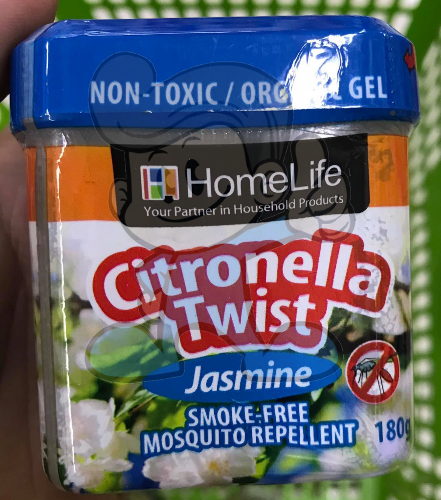 Homelife Citronella Twist Jasmine Smoke-Free Mosquito Repellent (2 X 180 G) Beauty