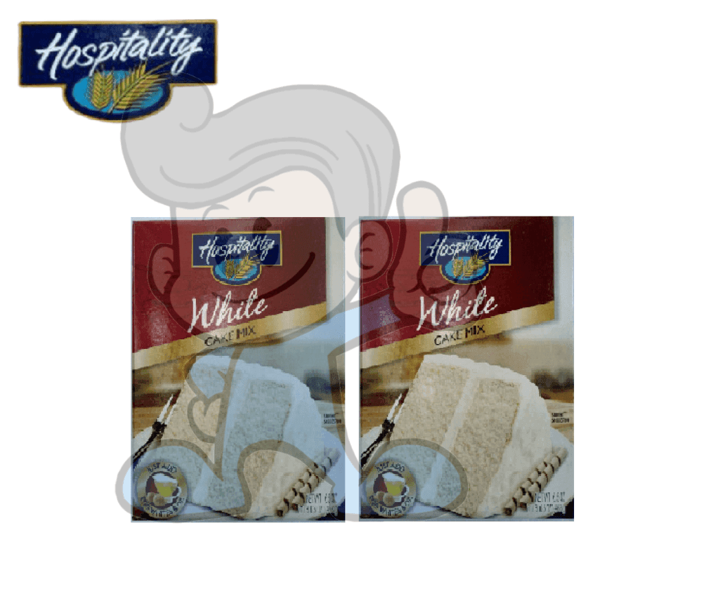 Hospitality White Cake Mix (2 X 468 G) Groceries