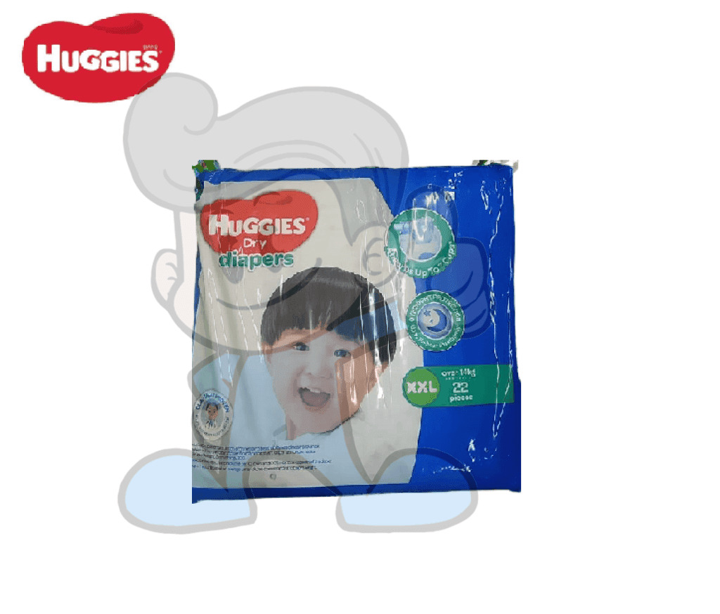 Huggies Dry Diapers Xxl 22S Mother & Baby