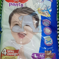 Huggies Dry Pants Large 46S Mother & Baby