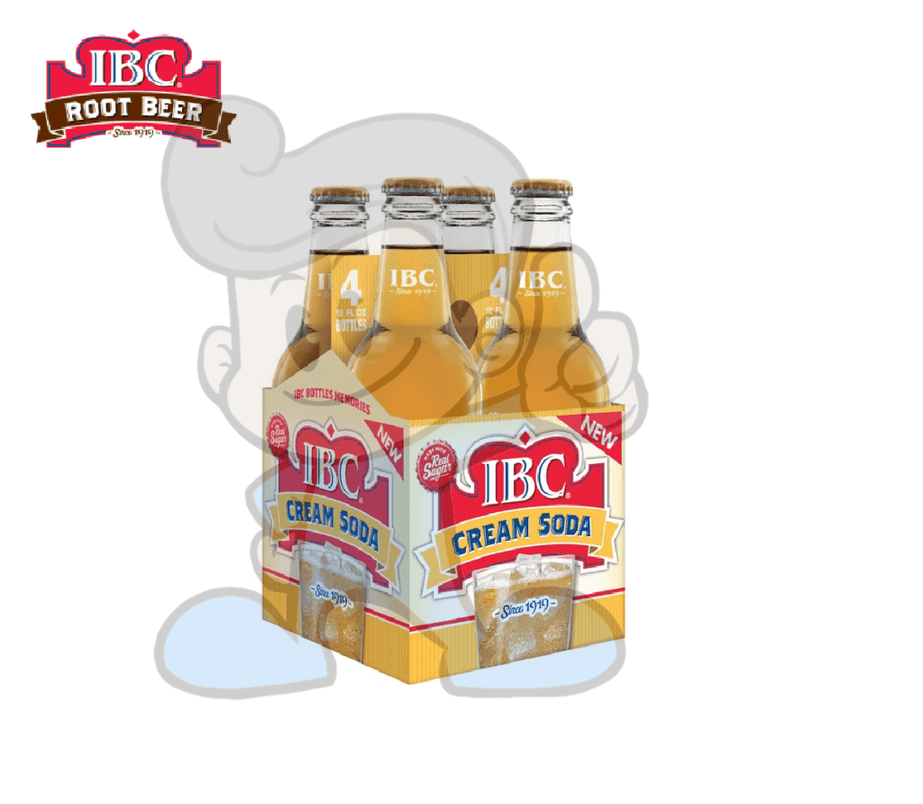 Ibc Cream Soda (4 X 12 Oz) Groceries