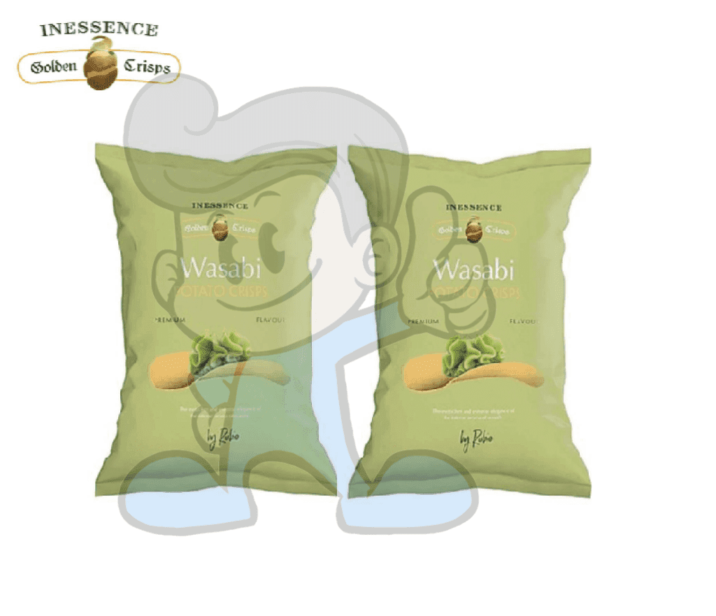 Inessence Wasabi Potato Crisps Croustilles By Rubio (2 X 125 G) Groceries