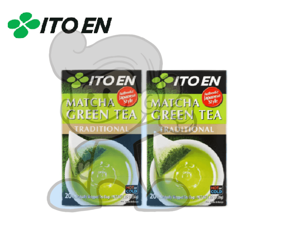 Ito En Matcha Green Tea Traditional 20S (2 X 30 G) Groceries