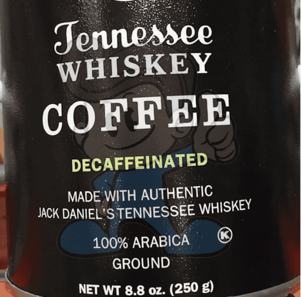 Jack Daniels Tennessee Whiskey Original Coffee 100% Arabica Ground Decaffeinated 8.8 Oz Groceries