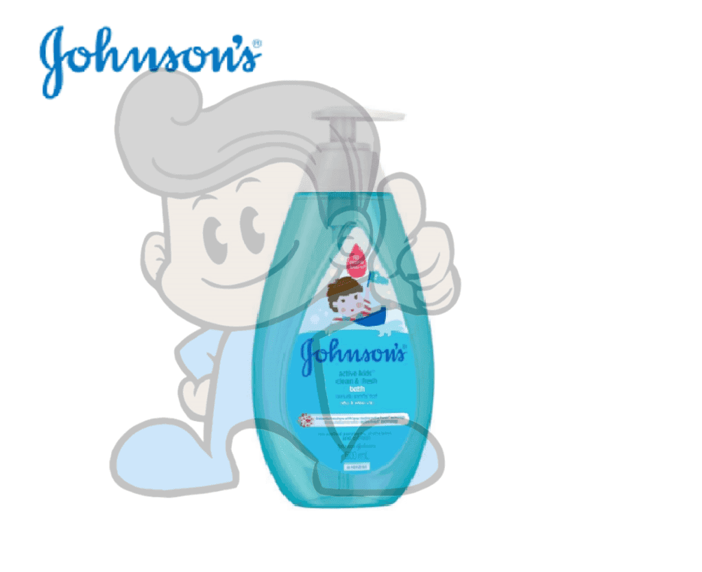 Johnsons Active Kids Clean & Fresh Bath 500Ml Mother Baby