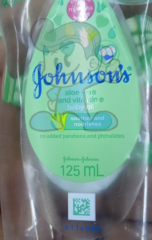 Johnsons Aloe Vera And Vitamin E Baby Oil (2 X 125 Ml) Mother &