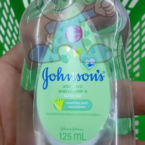 Johnsons Aloe Vera And Vitamin E Baby Oil (2 X 125 Ml) Mother &