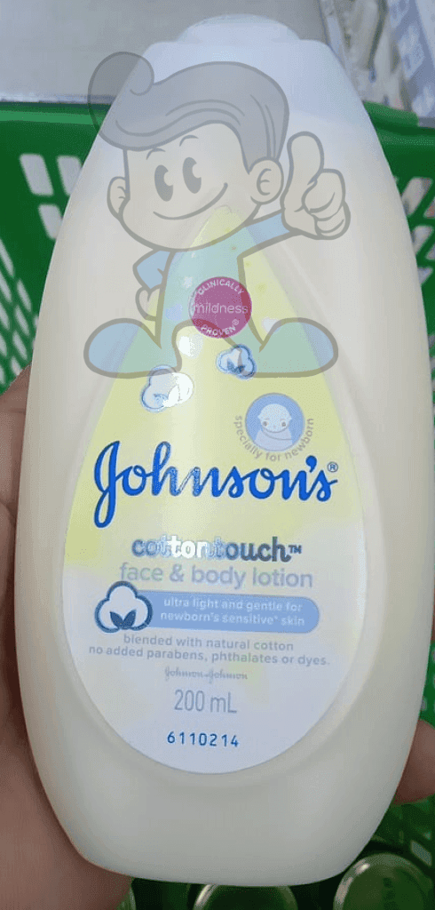 Johnsons Cottontouch Face And Body Lotion (2 X 200 Ml) Mother & Baby